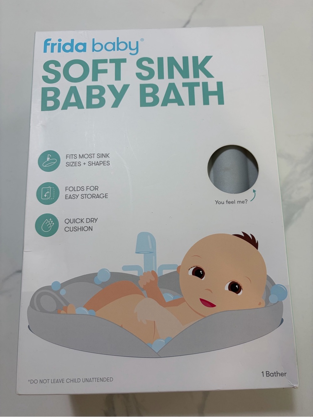 Frida baby soft sink baby bath